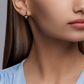 Серьги Diamant - Серебро 925, Фианит (арт. 94-120-01815-1)