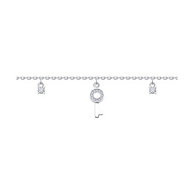 Браслет SOKOLOV - Серебро 925, Фианит (арт. 94051095-91)