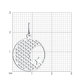 Подвеска SOKOLOV - Серебро 925 (арт. 94032772)
