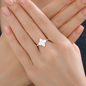 Кольцо SOKOLOV - Серебро 925, Фианит (арт. 94014496-91)