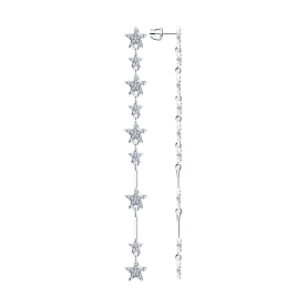 Серьги SOKOLOV - Серебро 925, Фианит (арт. 94025292)