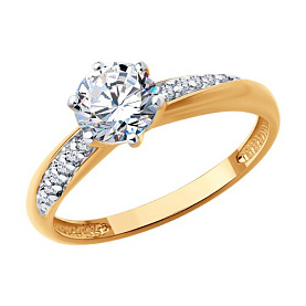 Кольцо Diamant - Серебро 925, Фианит (арт. 93-110-02134-1)