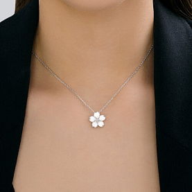 Колье SOKOLOV - Серебро 925, Эмаль (арт. 94071311)