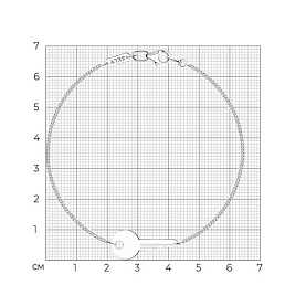 Браслет SOKOLOV - Серебро 925 (арт. 94050741)