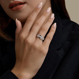 Кольцо SOKOLOV - Серебро 925, Фианит (арт. 94014839)