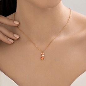 Колье SOKOLOV - Серебро 925, Эмаль (арт. 93070135)