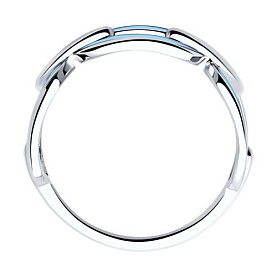 Кольцо SOKOLOV - Серебро 925, Эмаль (арт. 94014045)