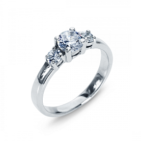 Кольцо Platinum Lab. - Платина 950, Бриллиант (арт. ПК-042-01)