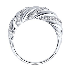 Кольцо Diamant - Серебро 925, Фианит (арт. 94-110-02228-1)