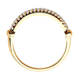 Кольцо SOKOLOV - Серебро 925, Фианит (арт. 93010920)