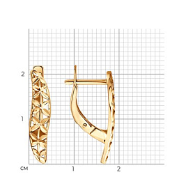 Серьги SOKOLOV - Золото 585 (арт. 0201066)