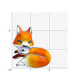 Брошь SOKOLOV - Серебро 925, Эмаль (арт. 94040168)