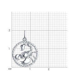 Подвеска SOKOLOV - Серебро 925 (арт. 94031860)