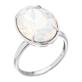 Кольцо Мастер Клио - Серебро 925, Синтетический ситалл (арт. 23К0609Д-43)