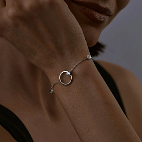 Браслет SOKOLOV - Серебро 925, Фианит (арт. 94050974)