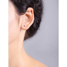 Серьга Галатея - Серебро 925, Фианит (арт. 3003.6)