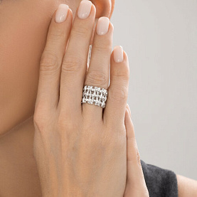 Кольцо Diamant - Серебро 925 (арт. 94-110-02346-1)