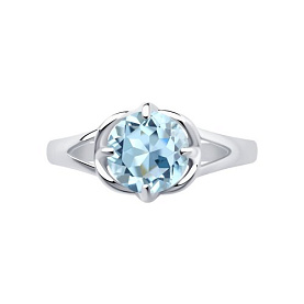 Кольцо SOKOLOV - Серебро 925, Топаз (арт. 92011787)