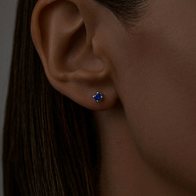 Серьги SOKOLOV - Серебро 925, Фианит (арт. 94021470)
