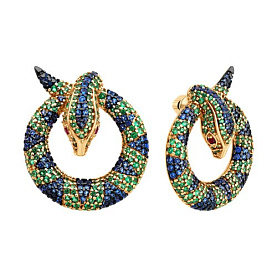 Серьги Diamant - Серебро 925, Фианит (арт. 93-122-02300-1)