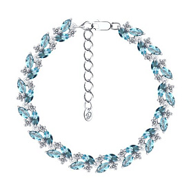 Браслет Diamant - Серебро 925, Синтетический ситалл , Фианит (арт. 94-350-02173-1)