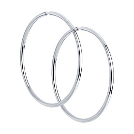 Серьги Diamant - Серебро 925 (арт. 94-124-01722-1)