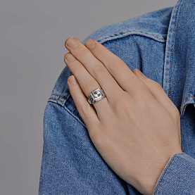 Кольцо SOKOLOV - Серебро 925 (арт. 94011234)