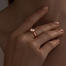 Кольцо SOKOLOV - Серебро 925, Фианит (арт. 93011099)