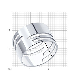 Кольцо SOKOLOV - Серебро 925 (арт. 94013614)