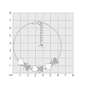Браслет SOKOLOV - Серебро 925, Фианит (арт. 94051007)