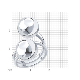 Кольцо SOKOLOV - Серебро 925 (арт. 94014932)