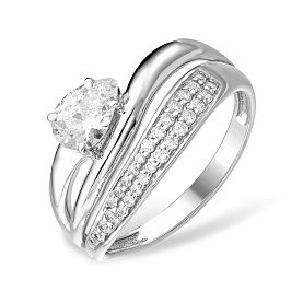 Кольцо EFREMOV - Серебро 925, Фианит (арт. 10100113861-501)