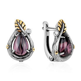 Серьги KRASNOE - Серебро 925, Фианит (арт. 2317206368л-33)