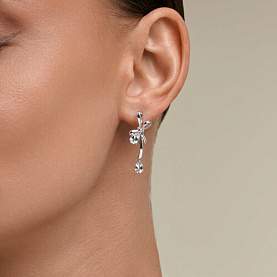 Серьги SOKOLOV - Серебро 925, Топаз (арт. 92025404)