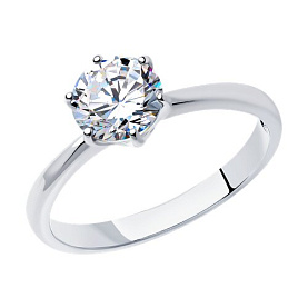 Кольцо Diamant - Серебро 925, Фианит (арт. 94-110-01633-1)