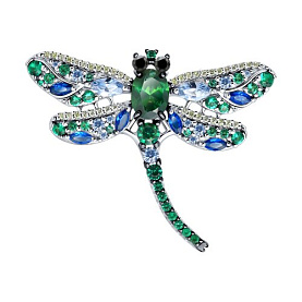 Брошь SOKOLOV - Серебро 925, Фианит (арт. 94040271)