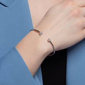 Браслет SOKOLOV - Серебро 925, Фианит (арт. 94051160)