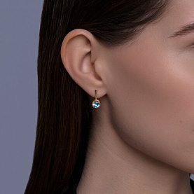 Серьги SOKOLOV - Золото 585, Топаз (арт. 728849)
