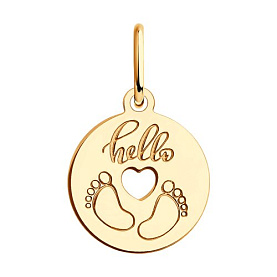 Подвеска SOKOLOV - Золото 375 (арт. 036534-4)