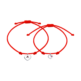 Браслет SOKOLOV - Серебро 925, Синтетический рубин, Фианит (арт. 94050442)