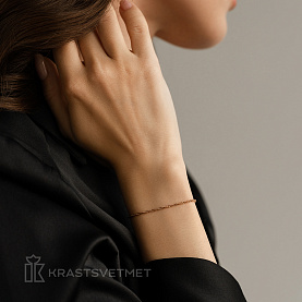 Браслет Красцветмет - Золото 585 (арт. НБ12-028#0.35)