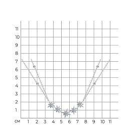 Колье SOKOLOV - Серебро 925, Фианит (арт. 94070935)