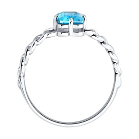 Кольцо SOKOLOV - Серебро 925, Фианит (арт. 94014255)