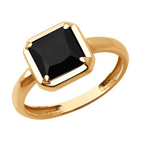 Кольцо Diamant - Серебро 925, Оникс (арт. 93-310-01915-1)