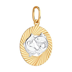 Подвеска SOKOLOV - Золото 585 (арт. 031376)