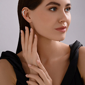 Серьга SOKOLOV - Серебро 925, Фианит (арт. 94170369)