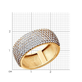 Кольцо Diamant - Серебро 925, Фианит (арт. 93-110-01764-1)