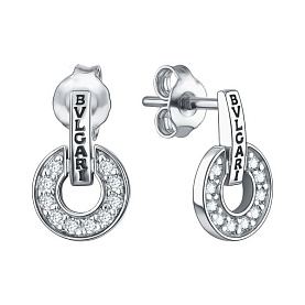 Серьги Talant - Серебро 925, Фианит (арт. 12-76-0001-15237)