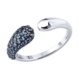 Кольцо SOKOLOV - Серебро 925, Фианит (арт. 94014858)