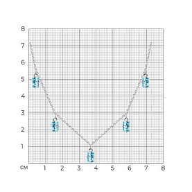 Колье SOKOLOV - Серебро 925, Фианит (арт. 94071090)
